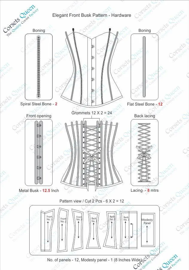 Hadley Overbust Corset